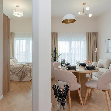 Апартаменты Apartly Zakatek I Odra River & Balcony *