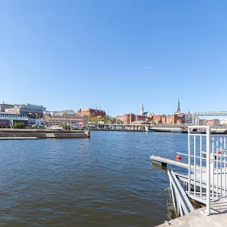 Apartly Zakatek I Odra River & Balcony Апартаменты Щецин